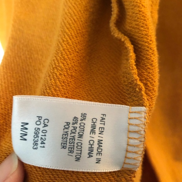 Yellow ocre cardigan size M - Picture 2 of 2